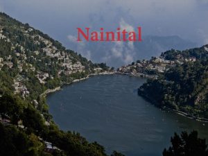 Places to Visit in Nainital