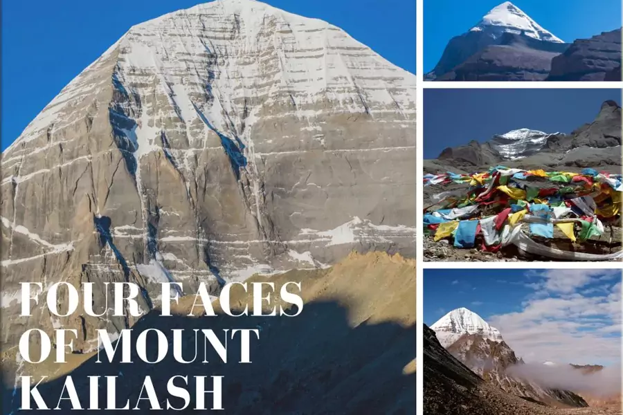 The Four Faces Of Holy Mount Kailash