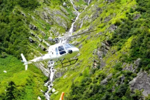 Valley of Flowers by Helicopter