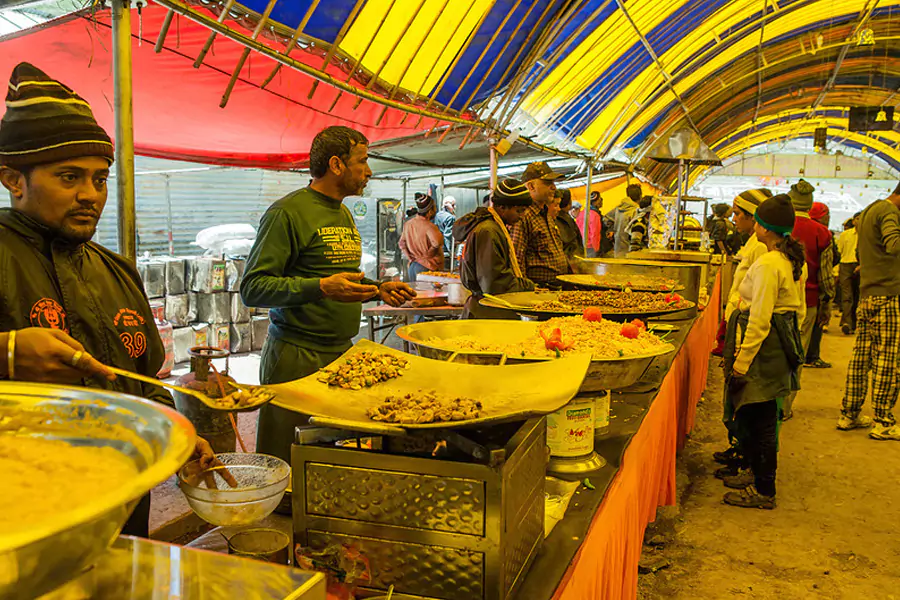 food during Amarnath Yatra