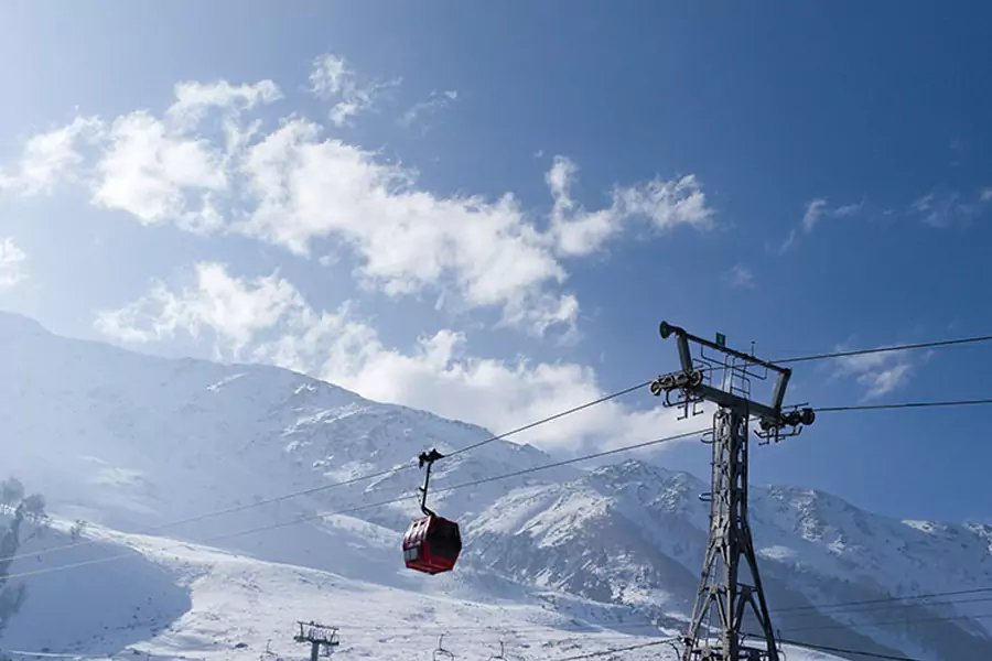 Gondola ride in Gulmarg